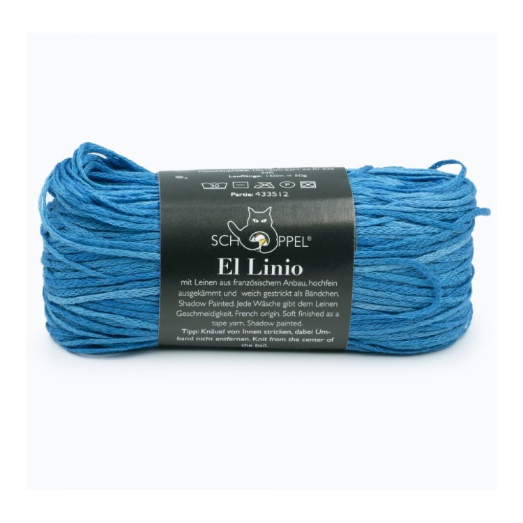 Włóczka El Linio 2556 Aqua (Schoppel)