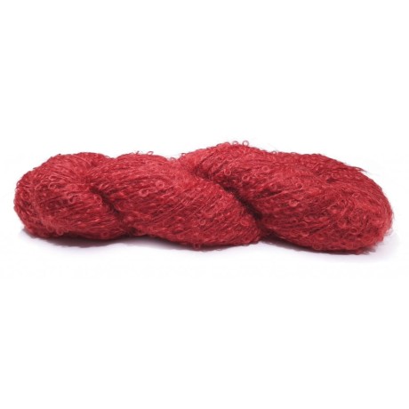 Przejdź do produktu Włóczka Mohair Boucle 1013 Granat (Mohair by Canard)