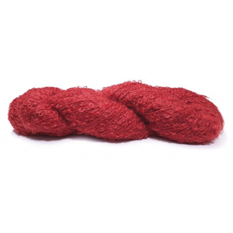 Włóczka Mohair Boucle 1013 Granat (Mohair by Canard)