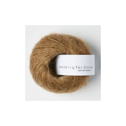Włóczka Soft Silk Mohair Nut Brown (Knitting for Olive)