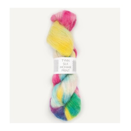 Przejdź do produktu Włóczka Tynn Silk Mohair Print 4665 (Sandnes Garn)