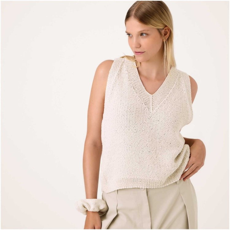 Włóczka Luxury Organic Cotton Silk DK 001 (Rico Design)