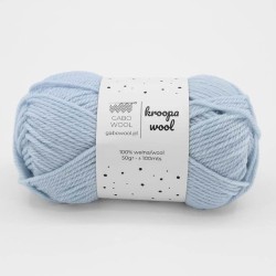 Włóczka Kroopa Wool 0724 Lodowy błękit (Gabo Wool)