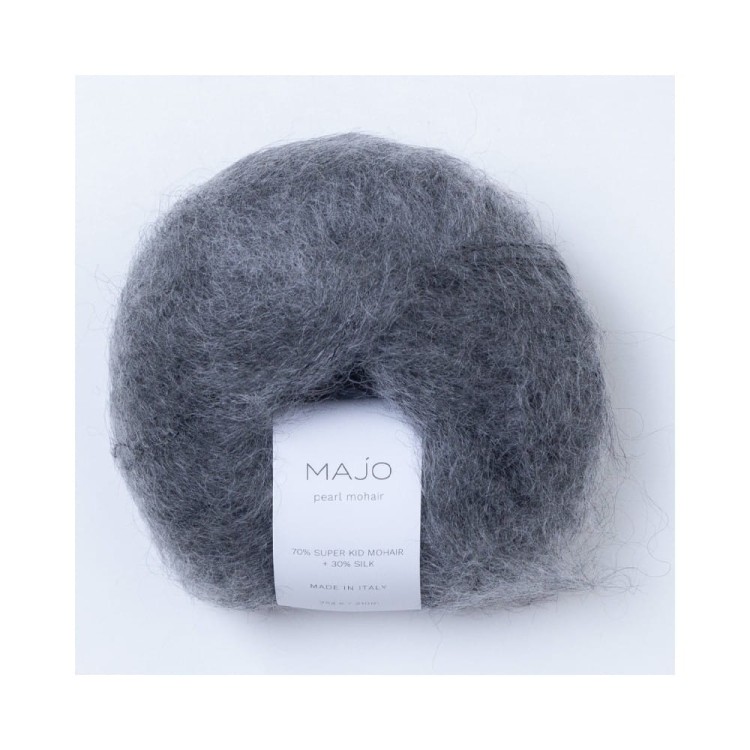 Włóczka Pearl Mohair Charcoal (MAJO)