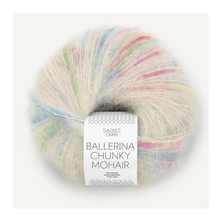 Włóczka Ballerina Chunky mohair 1010 (Sandnes Garn)