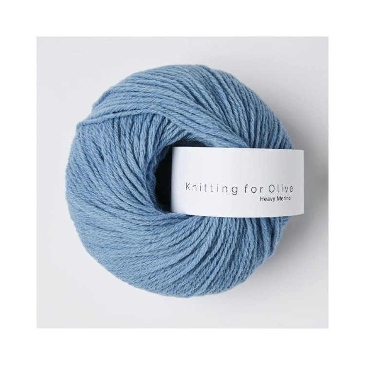 Włóczka Heavy Merino Dove Blue (Knitting for Olive)