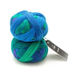 Włóczka Zauberball 2360 Grinding Turquoise (Schoppel)