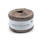 Włóczka Crazy Paillettes 001 (Rico Design)