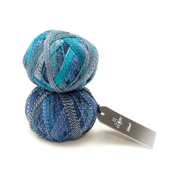 Włóczka Edition 6 2362 Bluish (Schoppel)