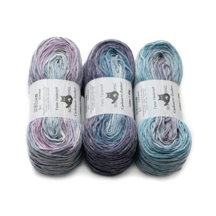 Włóczka Cashmere Zauber Fliederduft 1699 (Schoppel)