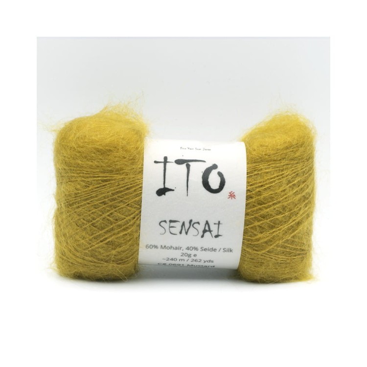 Włóczka Sensai 691 Mustard (Ito)