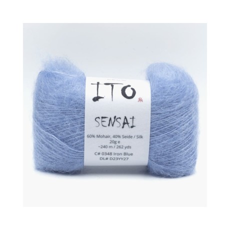 Przejdź do produktu Włóczka Sensai 348 Iron Blue (Ito)