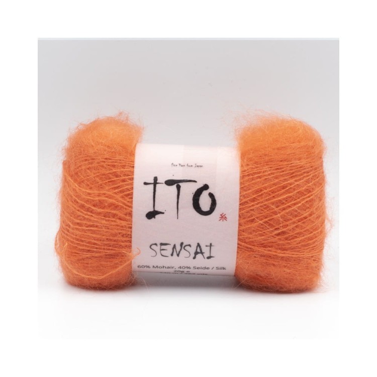 Włóczka Sensai 338 Tangerine (Ito)