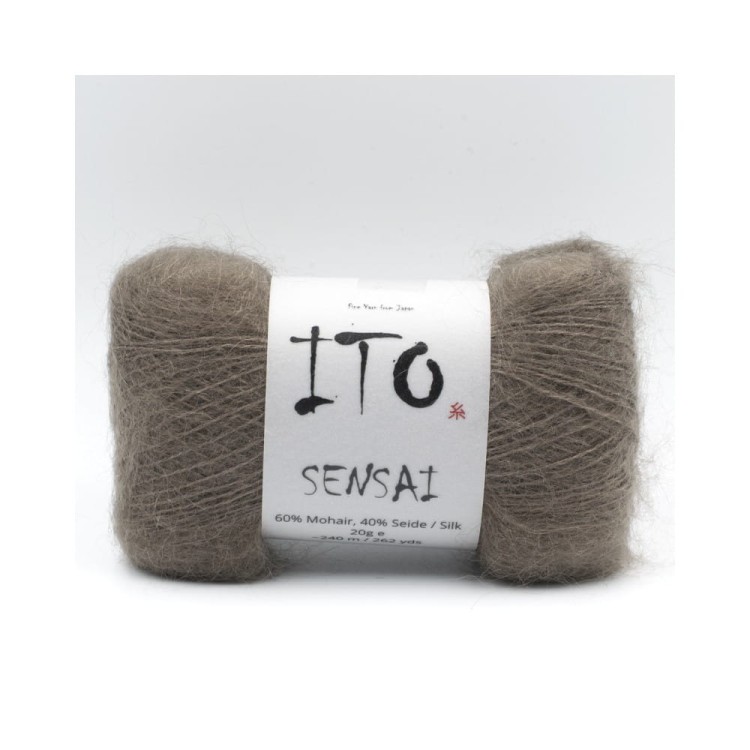 Włóczka Sensai 332 Coffee (Ito)