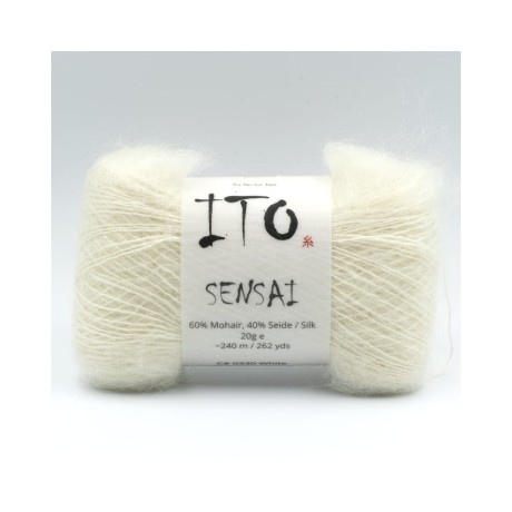 Przejdź do produktu Włóczka Sensai 330 White (Ito)