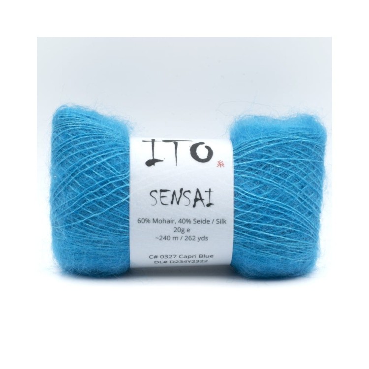 Włóczka Sensai 327 Capri Blue (Ito)