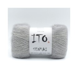 Włóczka Sensai 320 Snow Gray (Ito)