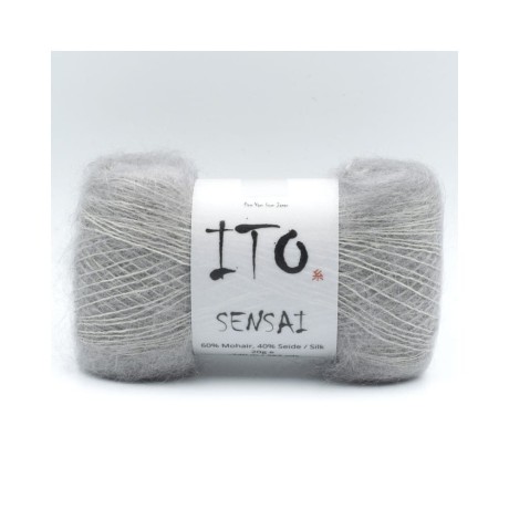 Przejdź do produktu Włóczka Sensai 320 Snow Gray (Ito)