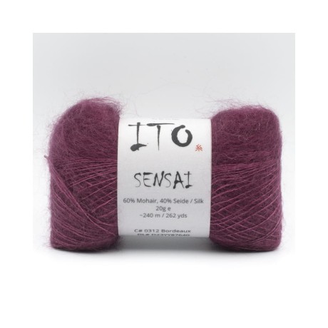 Przejdź do produktu Włóczka Sensai 312 Bordeaux (Ito)