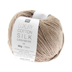 Włóczka Luxury Cotton Silk Cashmere DK 02 (Rico Design)