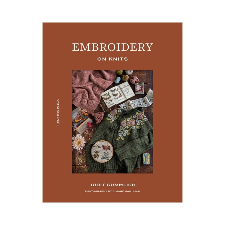 Książka Embroidery on Knits, Judit Gummlich (Laine Publishing)