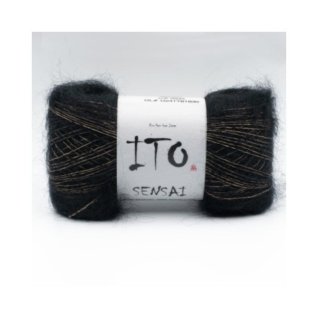 Przejdź do produktu Włóczka Sensai 334 Dark Brown (Ito)