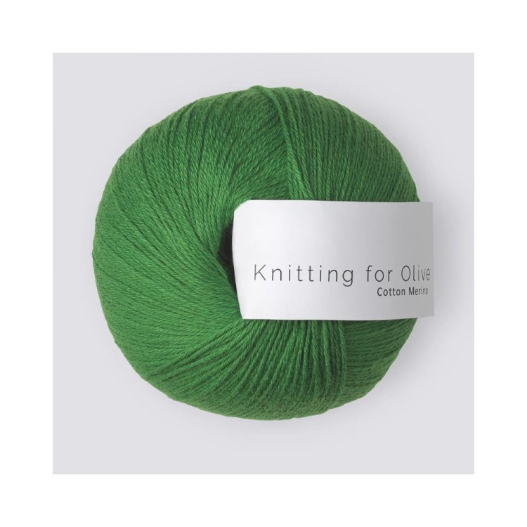 Włóczka Cotton Merino Clover Green (Knitting for Olive)