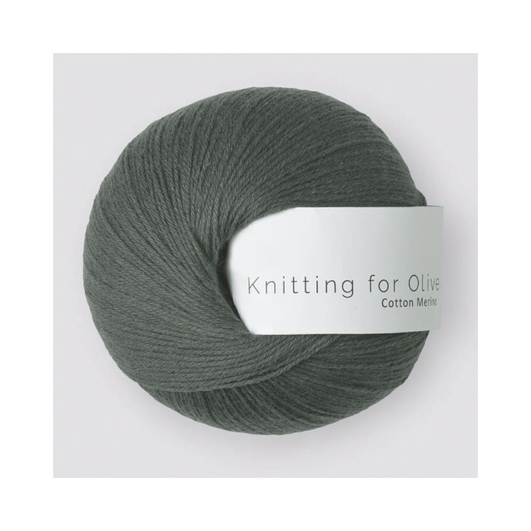 Włóczka Cotton Merino Dark Sea Green (Knitting for Olive)