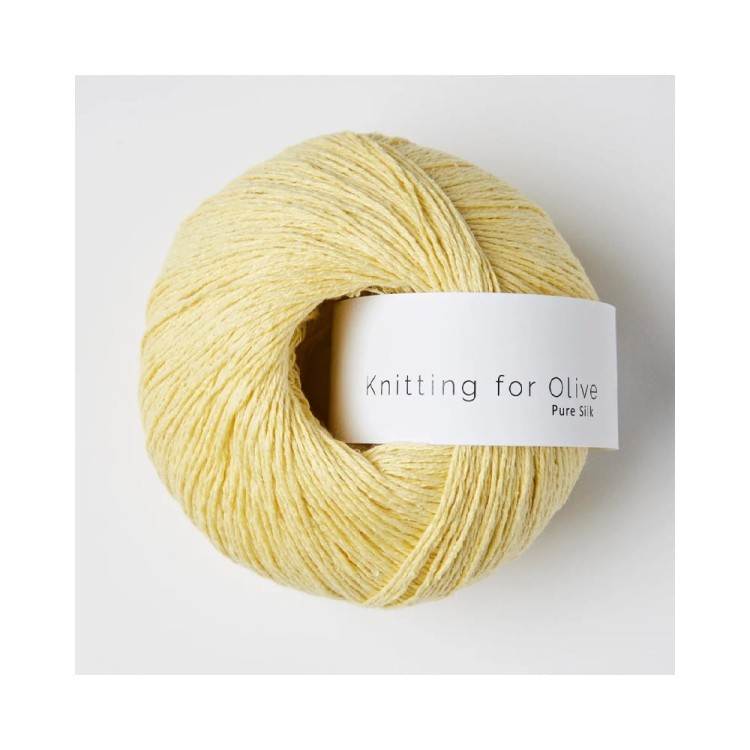 Włóczka Pure Silk Lemon Curd (Knitting for Olive)