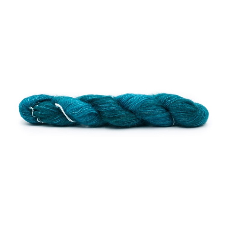 Włóczka Mohair Teal Feather (Malabrigo)