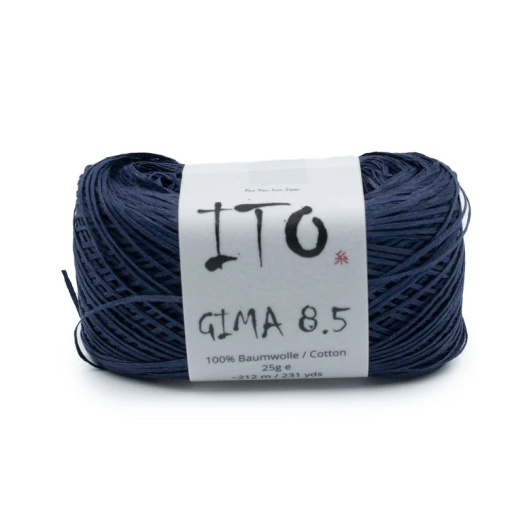 Włóczka Gima 8.5 017 Orient Blue (Ito)