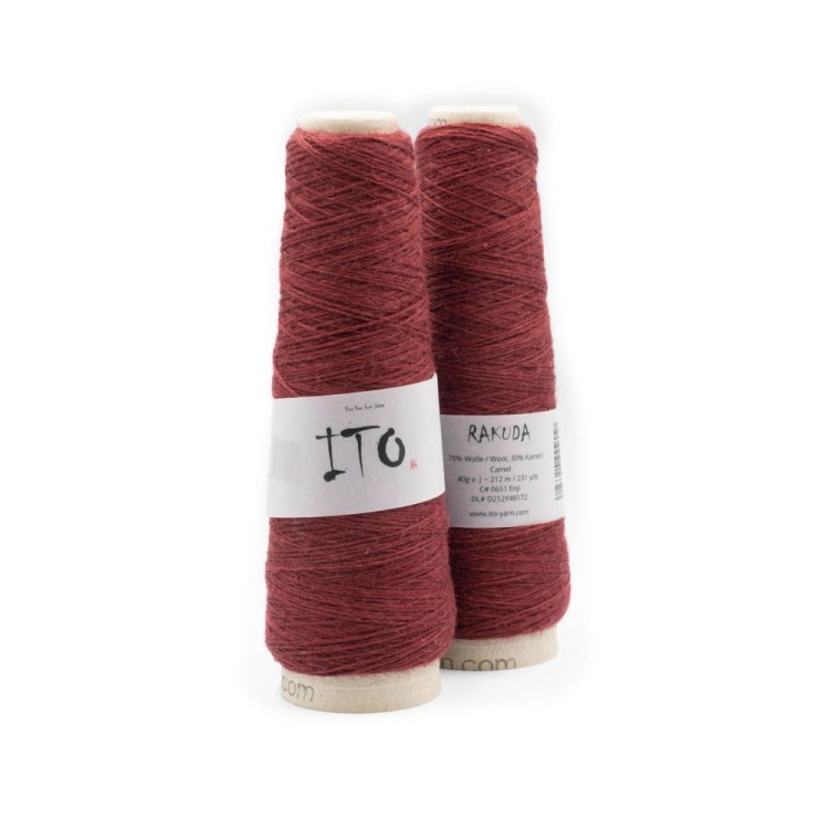 Włóczka Rakuda 651 Enji (Ito Yarns)