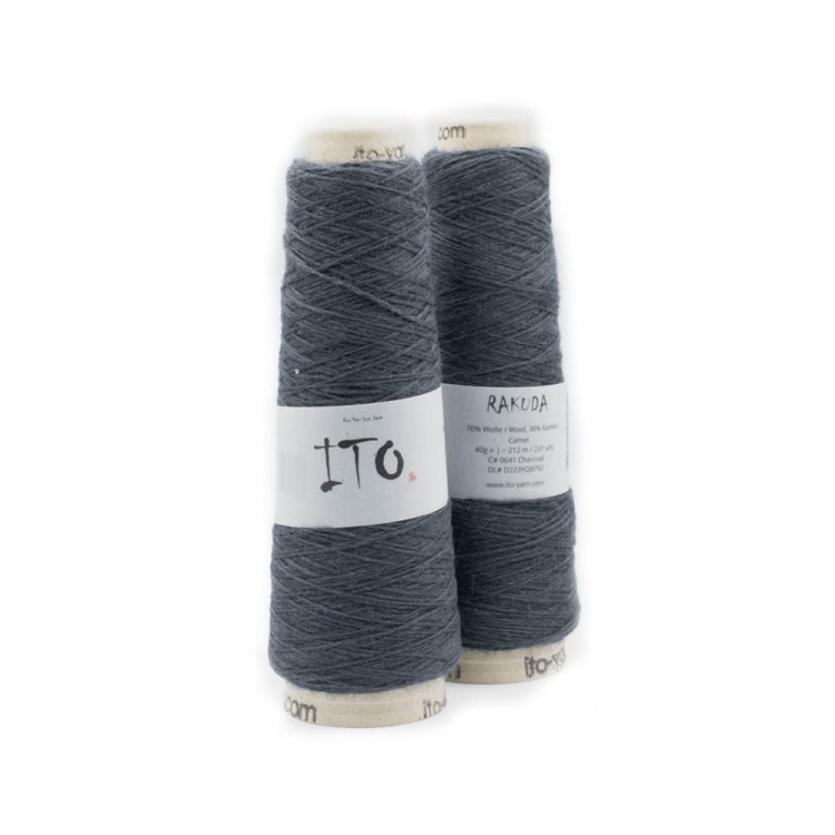 Włóczka Rakuda 641 Charcoal (Ito Yarns)