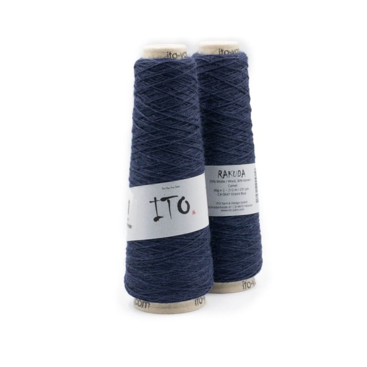 Włóczka Rakuda 647 Orient Blue (Ito Yarns)