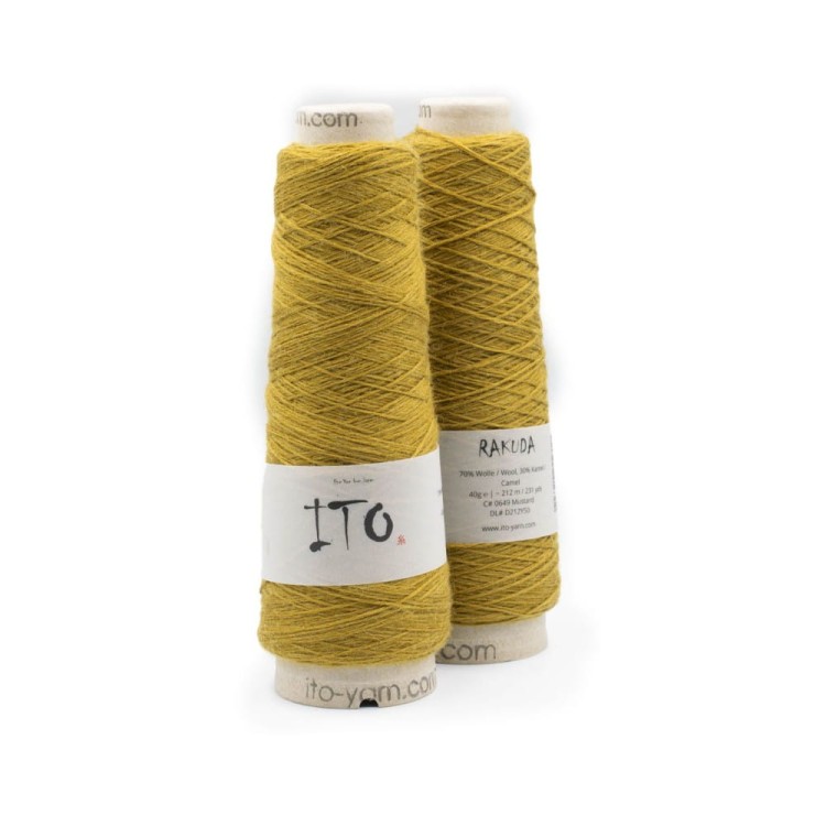 Włóczka Rakuda 649 Mustard (Ito Yarns)