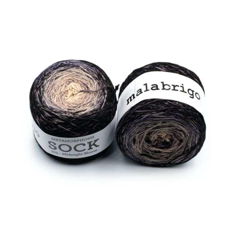 Włóczka Sock Metamorphosis 323 Midnight Bloom (Malabrigo)