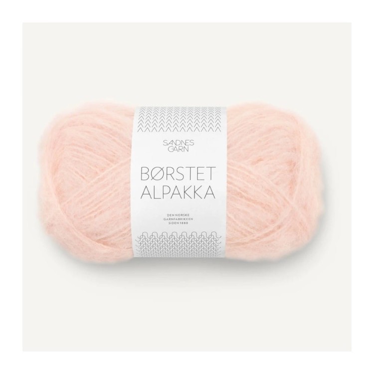 Włóczka Borstet Alpakka 3509 Ballet Tutu (Sandnes Garn)