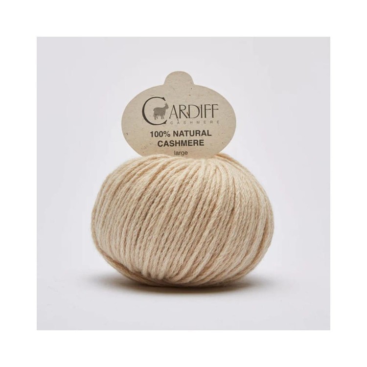 Włóczka Cashmere Large 509 Natural (Cardiff)
