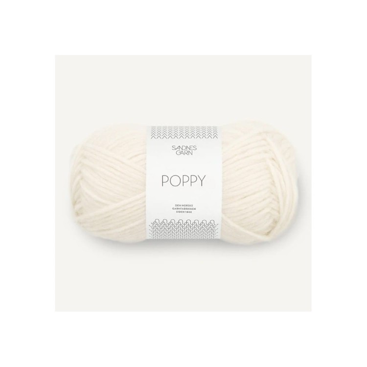 Włóczka Poppy 1002 (Sandnes Garn)