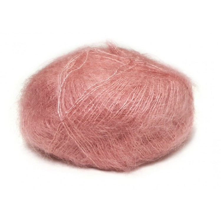 Włóczka Brushed Lace mohair 3022 Rustik Rosa (Mohair by Canard)