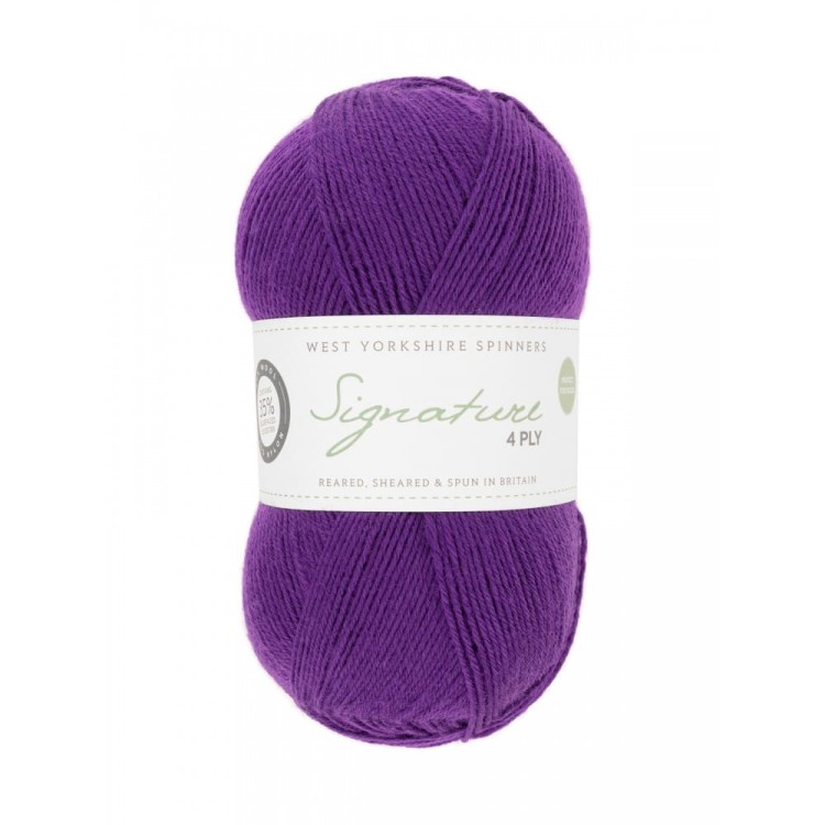 Włóczka Signature 4ply 1003 Amethyst (West Yorkshire Spinneers)