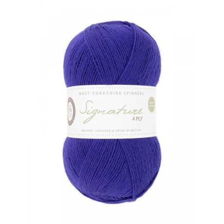 Przejdź do produktu Włóczka Signature 4ply 1005 Cobalt (West Yorkshire Spinneers)