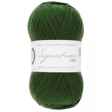 Przejdź do produktu Włóczka Signature 4ply 1235 Evergreen (West Yorkshire Spinneers)