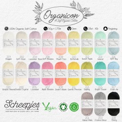 Włóczka Organicon 211 Gentle Primrose (Scheepjes)