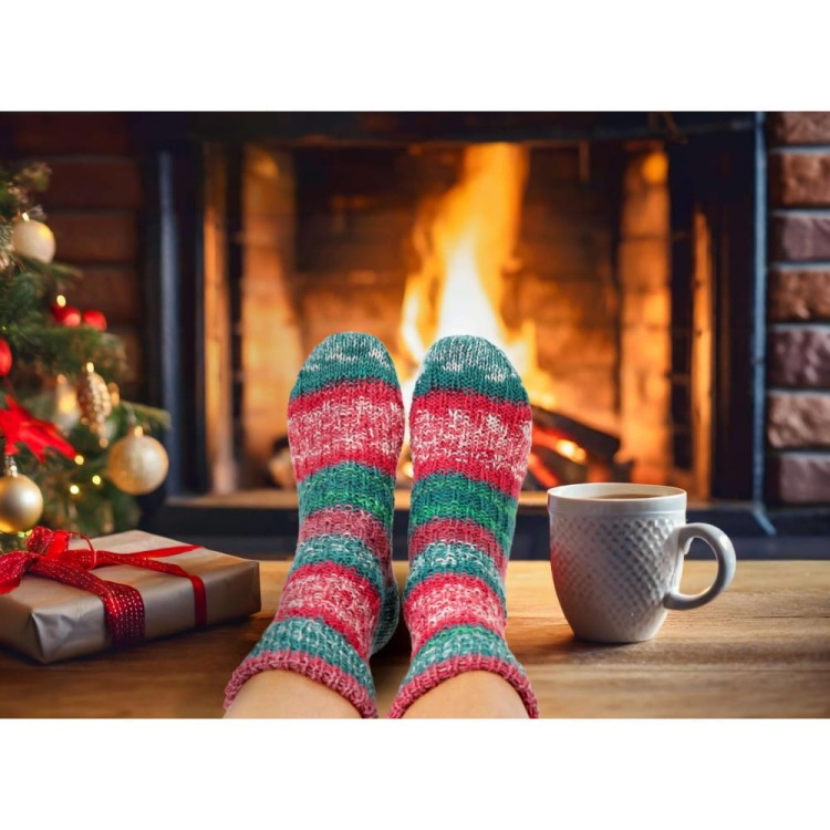 Włóczka Hot Socks XMAS 6-fach 02 (Gründl)