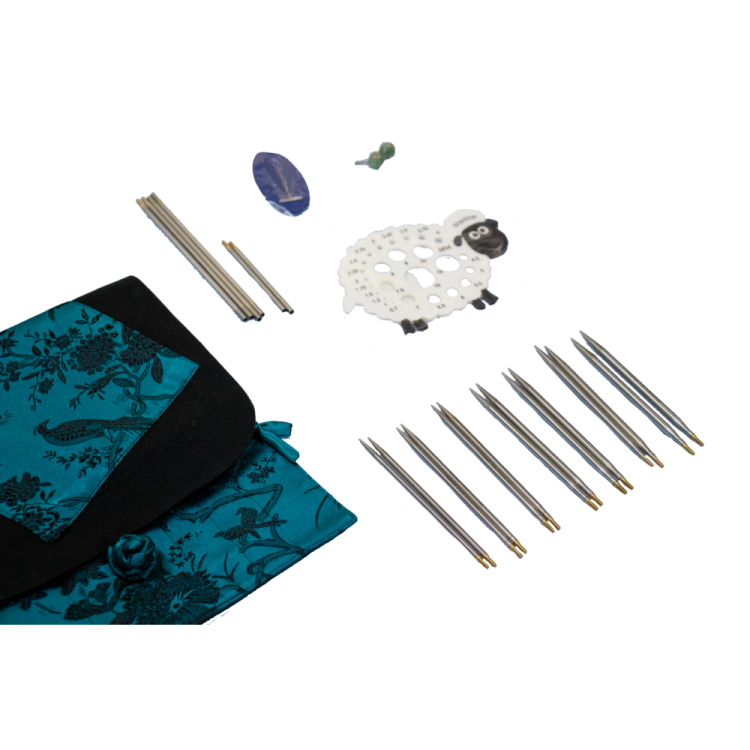 Zestaw NIEOSTRYCH PROSTYCH wymiennych drutów S (5") - Premium (HiyaHiya)