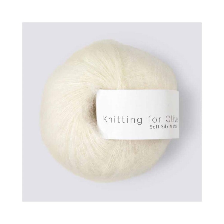 Włóczka Soft Silk Mohair Undyed (Knitting for Olive)